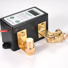 Load image into Gallery viewer, KTNNKG DC 12V 240A Remote Battery Disconnect Switch with LED Digital Voltmeter Display,Smart Voltage Control Battery Kill Switch with Fuse