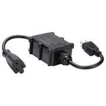 Load image into Gallery viewer, KTNNKG Waterproof Remote Control Power Strip, Watertight Electrical Box with 30amps Remote Relay Receiver,Outdoor Weatherproof Smart Switch,ac 90-250V