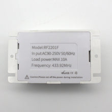 Load image into Gallery viewer, HAOYIKONG 1CH Remote Relay Power Switch,AC110V 220V ,Max Load 10amps,RF433.92Mhz
