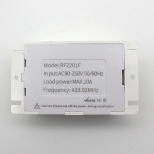 HAOYIKONG 1CH Remote Relay Power Switch,AC110V 220V ,Max Load 10amps,RF433.92Mhz